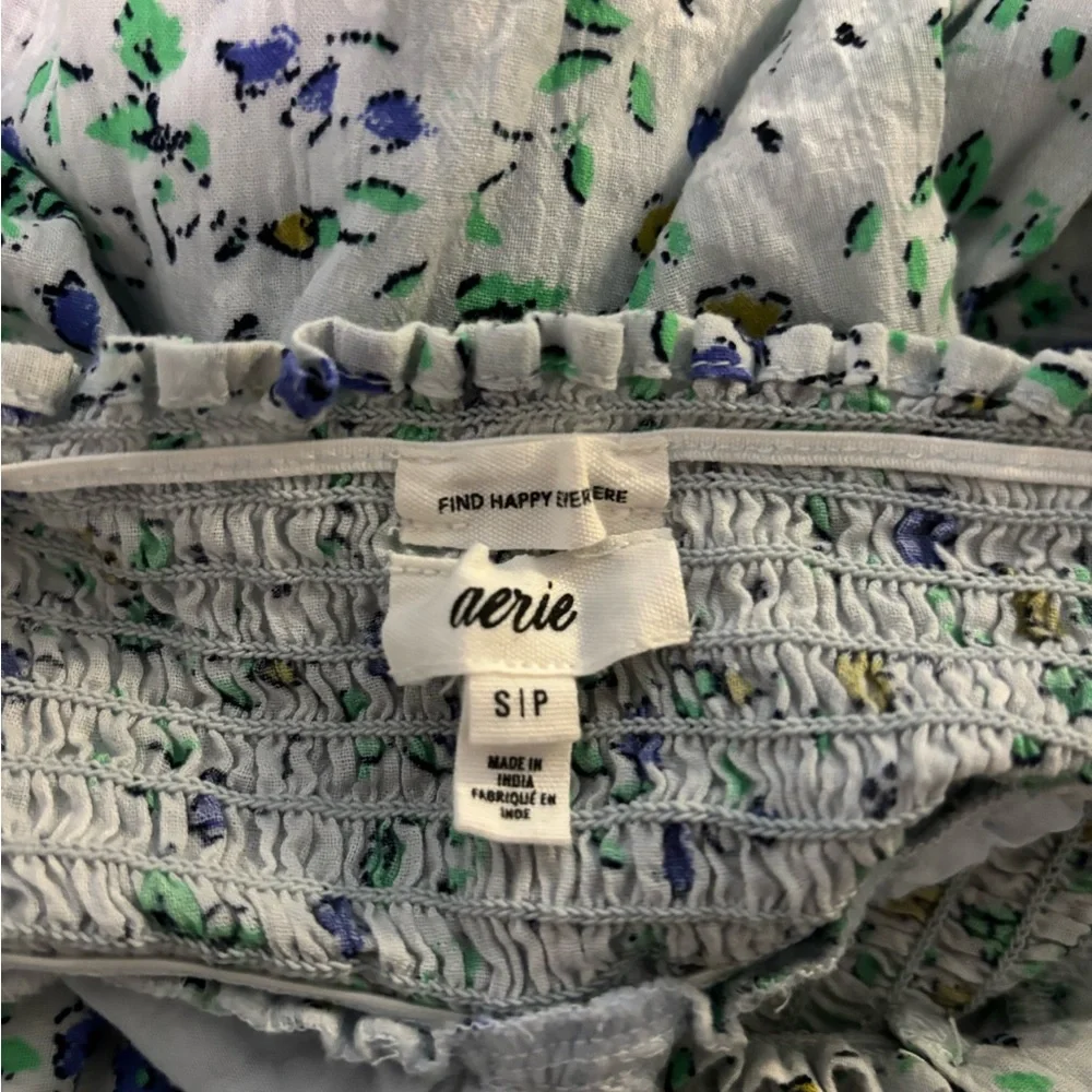 Aerie Spring Fling Halter Dress - Picture 3 of 5
